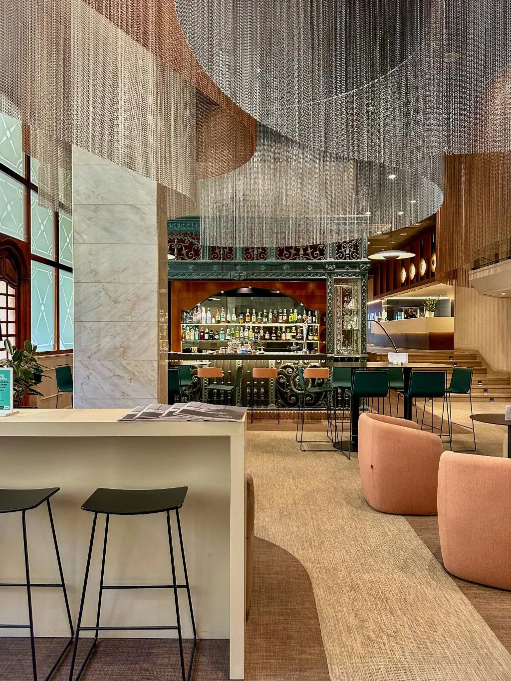 Lobby, Silken Ramblas, Barcelona