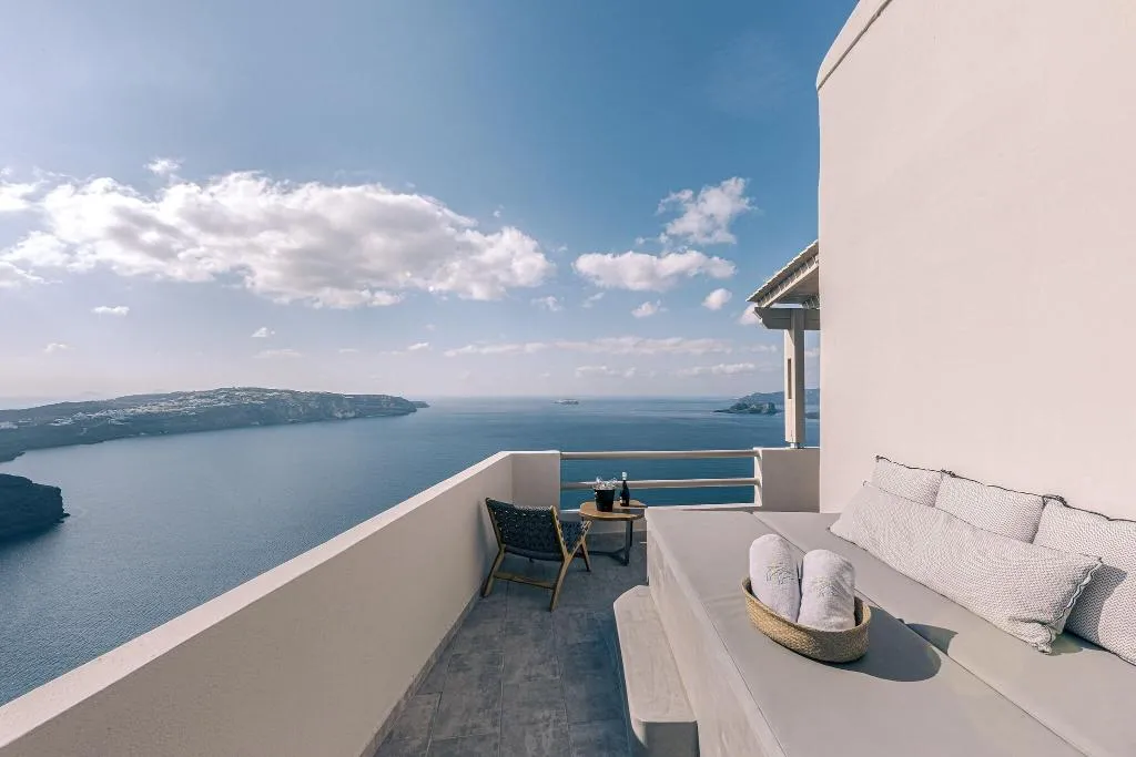 Terrace, Grand View Hotel, Santorini