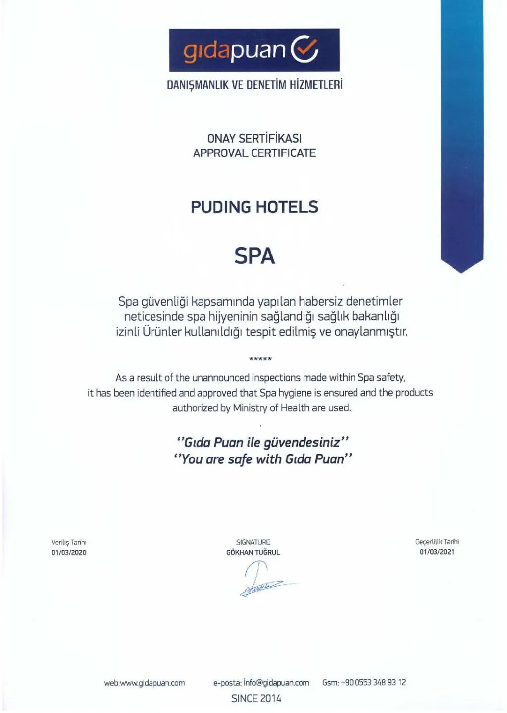 Sports and Entertainment, Puding Hotel, Antalya