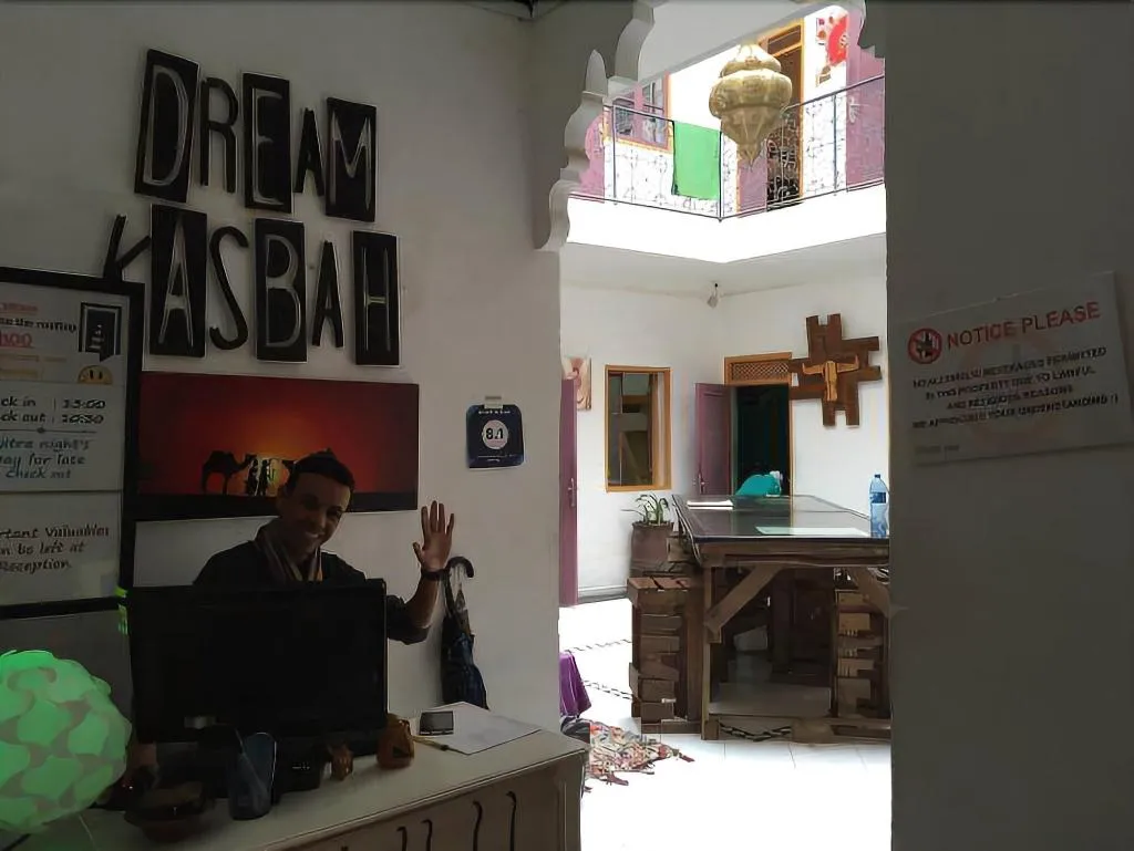 Lobby, Dream Kasbah - Hostel, Marrakech
