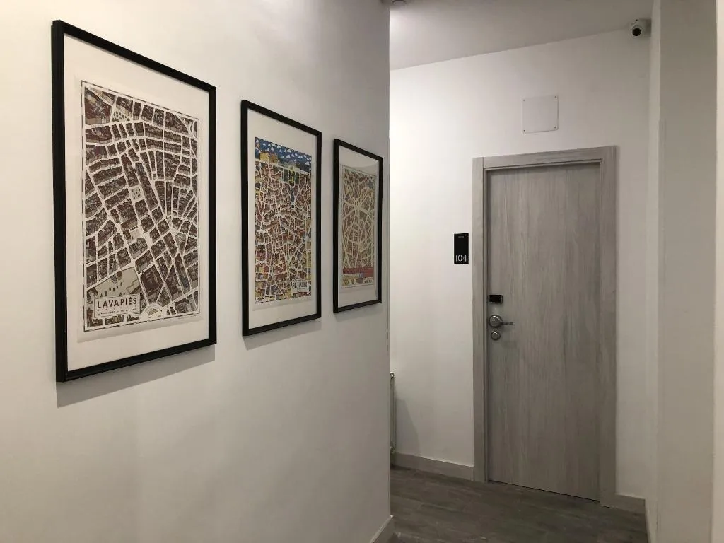 Lobby, Hostal Rias Bajas, Madrid