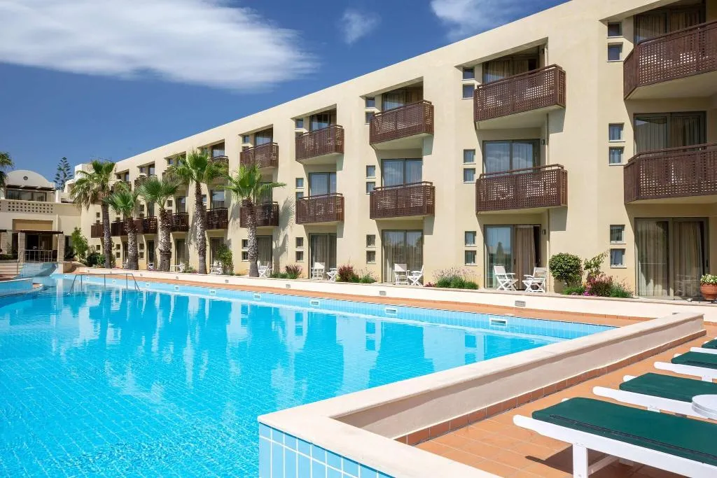 General view, Santa Marina Plaza, Crete