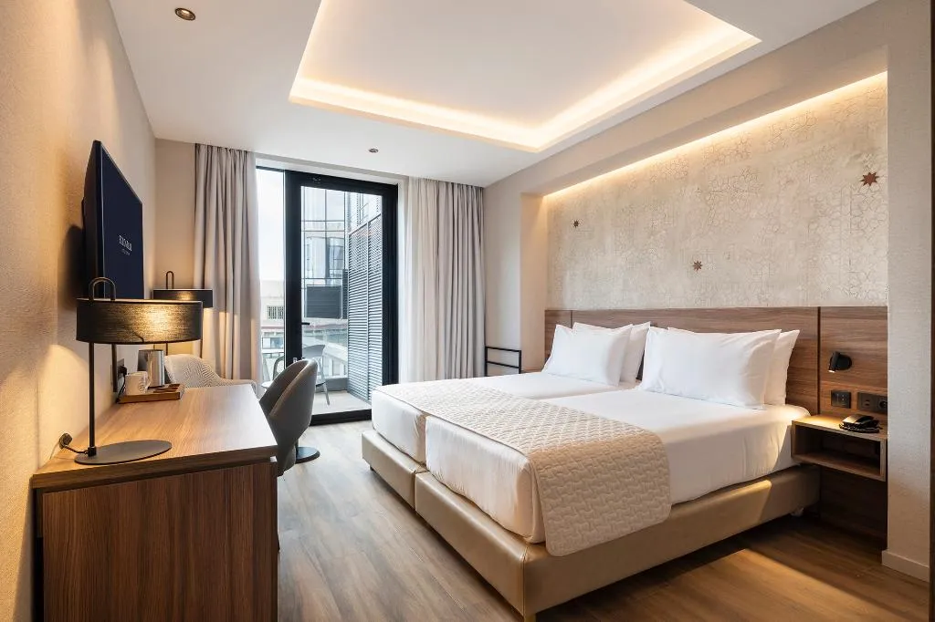 DOUBLE SINGLE USE DELUXE Room, Eurostars Casa Anfa, Casablanca