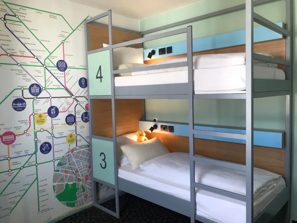 Bed in dormitory CAPACITY 4 Room, Grand Hostel Berlin Urban, Berlin