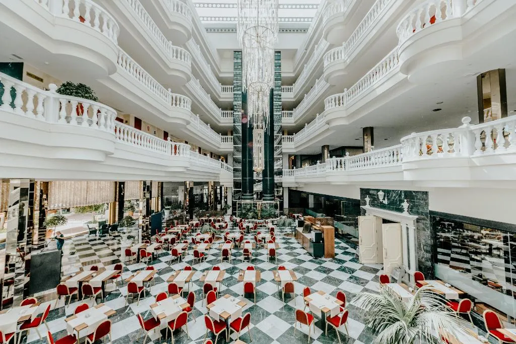Restaurant, Cleopatra Palace Hotel, Tenerife