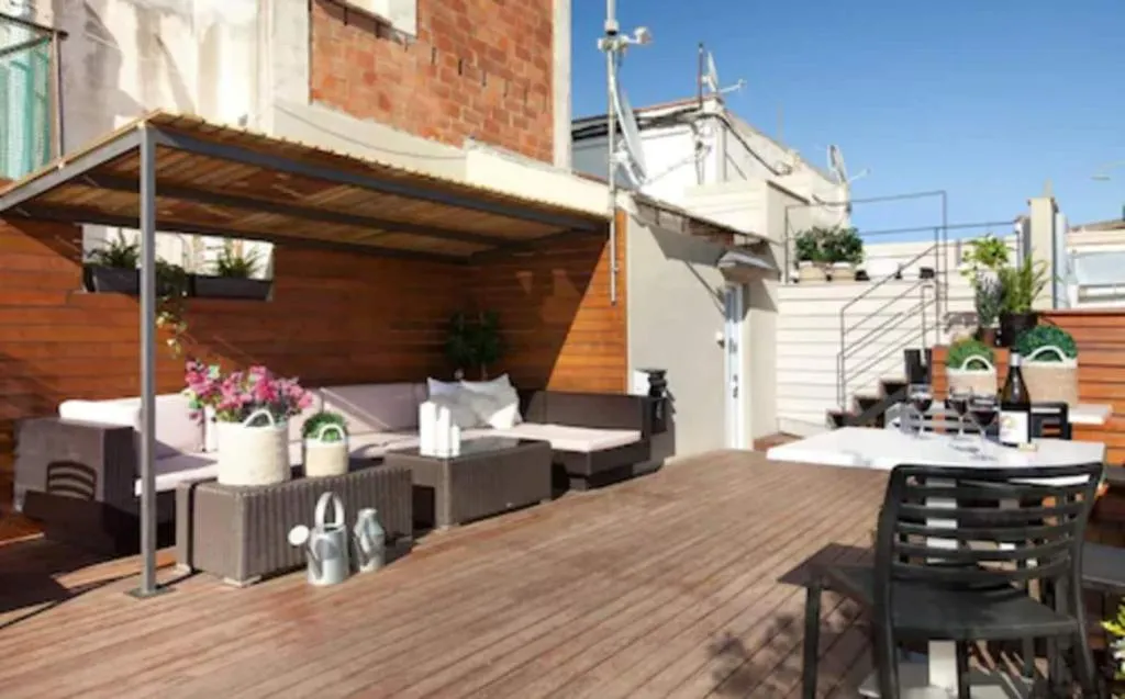 Terrace, Enjoybcn Gaudi Apartments, Barcelona