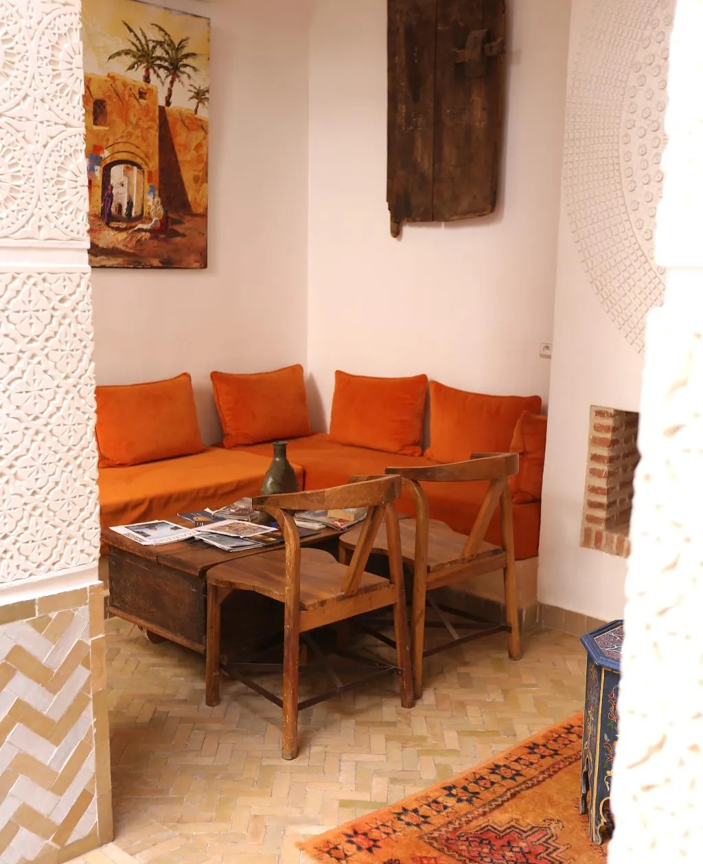 Lobby, Riad Ambre Et Jasmin, Marrakech