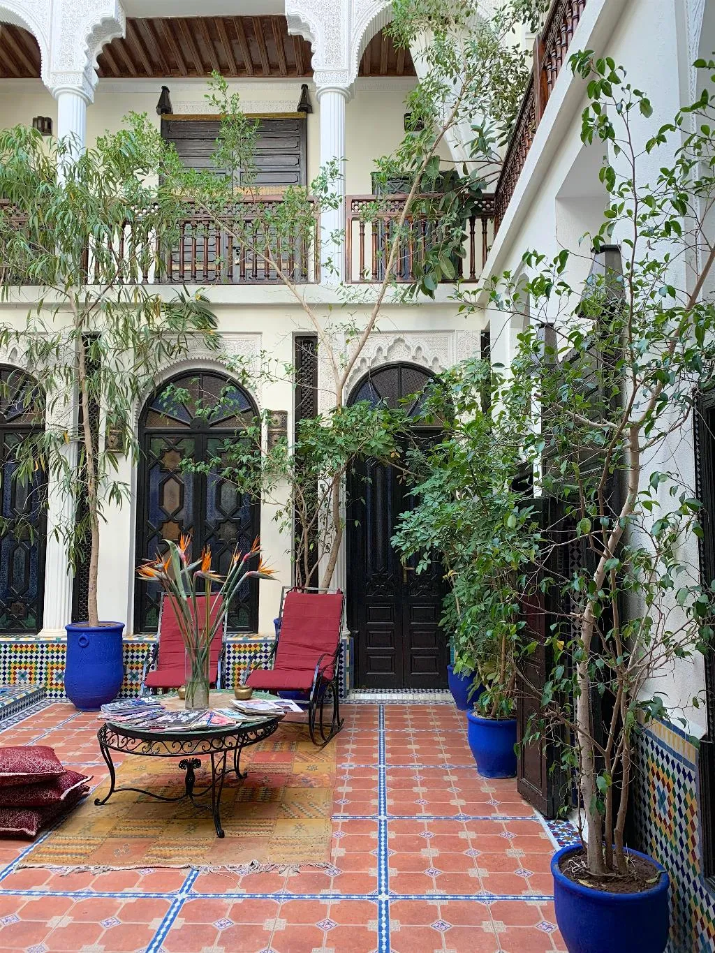 Lobby, Riad 58 Blu, Marrakech