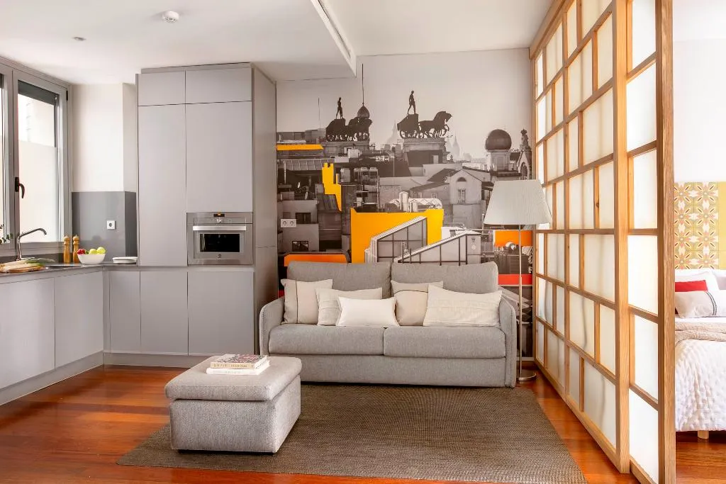 APARTMENT TWO BEDROOMS TWO BATHROOMS Room, Eric Vokel Madrid Suites, Madrid