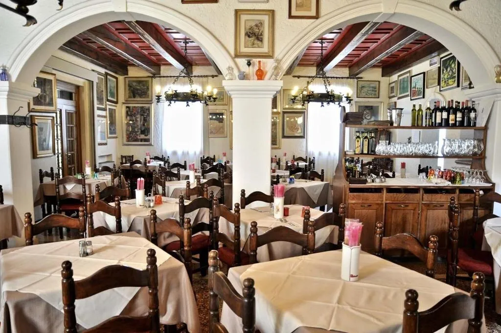Restaurant, Hotel 5 Colonne, Venice