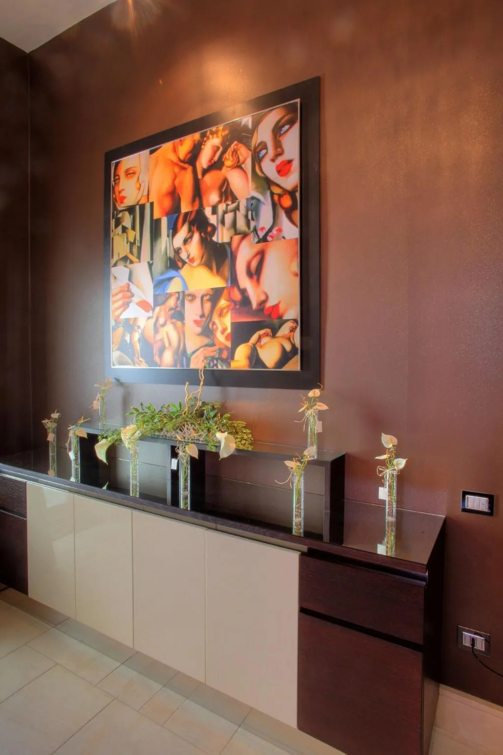 Lobby, Hotel Cenacolo, Naples