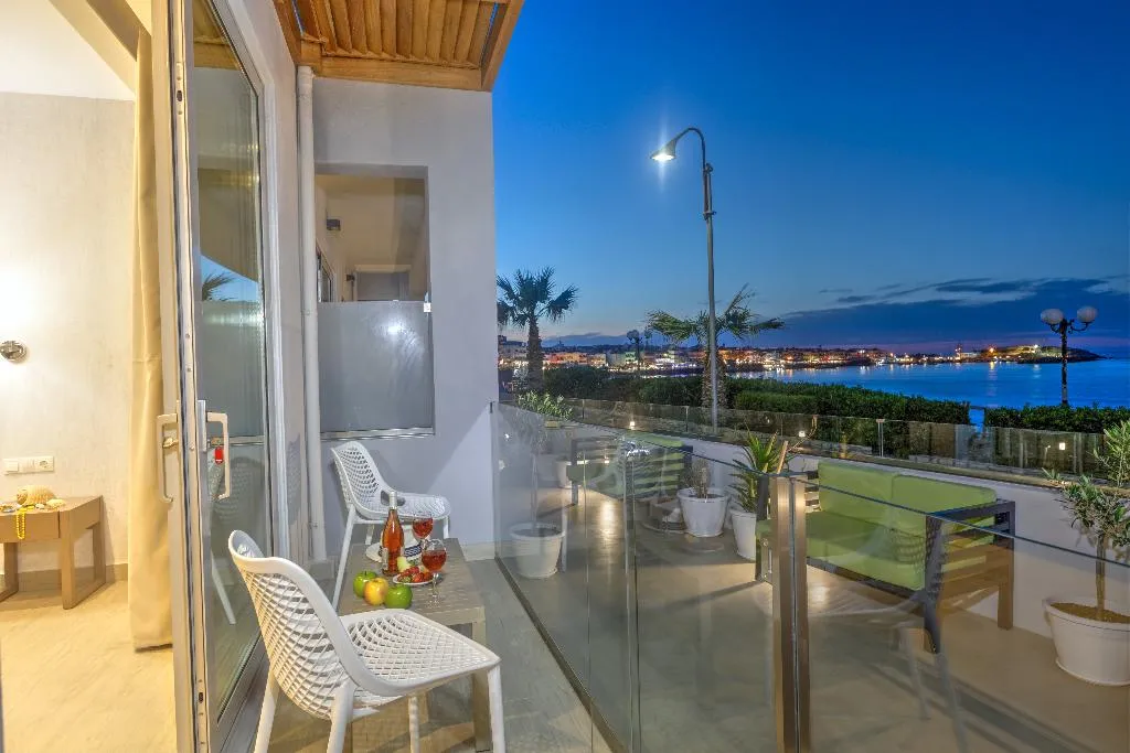 Double or Twin SUPERIOR SEA VIEW Room, Palmera Beach Hotel & Spa, Crete