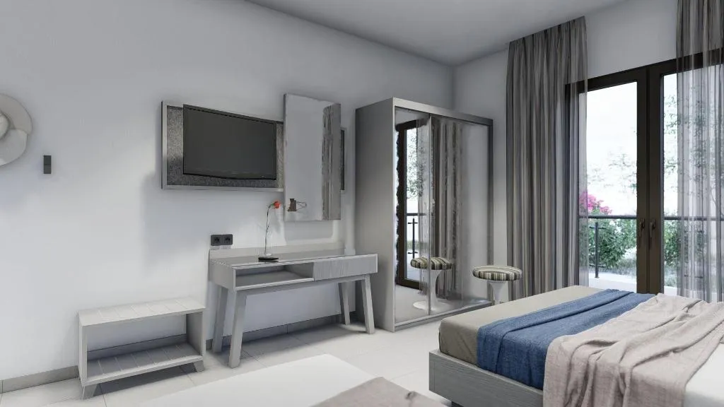 Room, Bomo Amnissos Residence, Crete