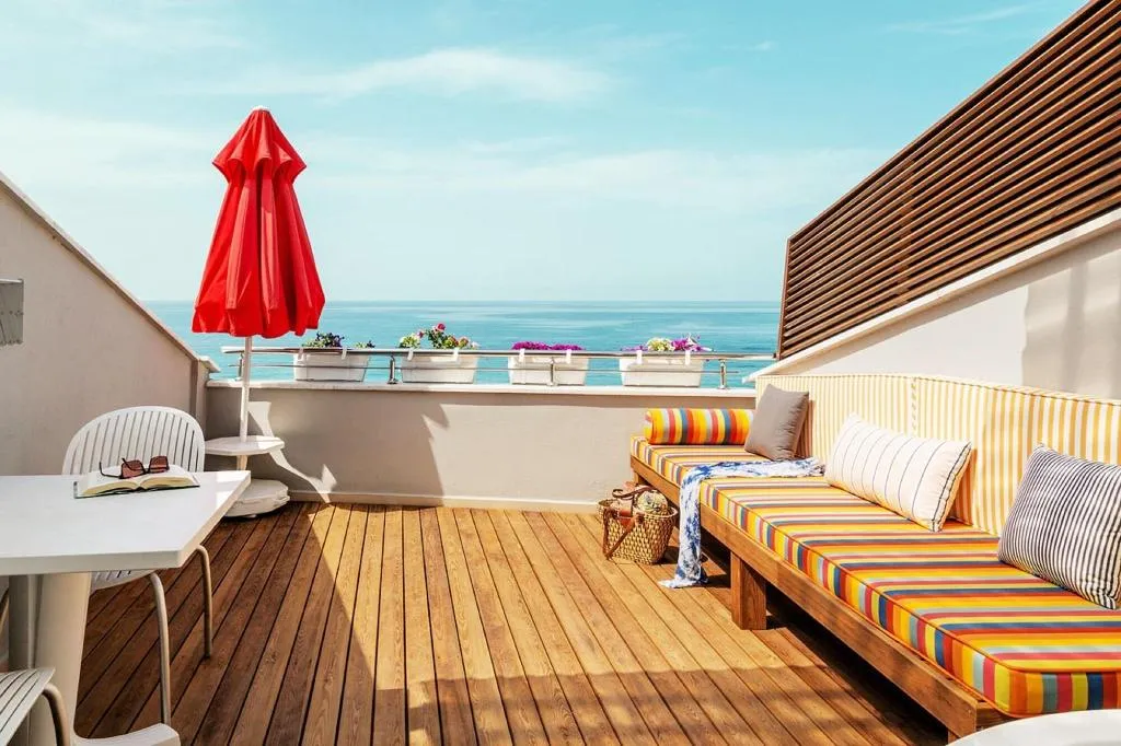 Terrace, Sunprime Alanya Beach Hotel, Antalya