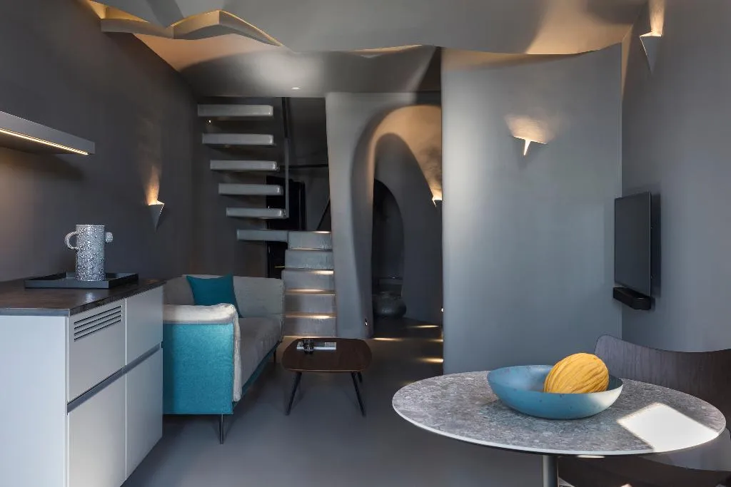 VILLA THREE BEDROOMS WITH PRIVATE POOL Room, Kivotos Santorini, Santorini