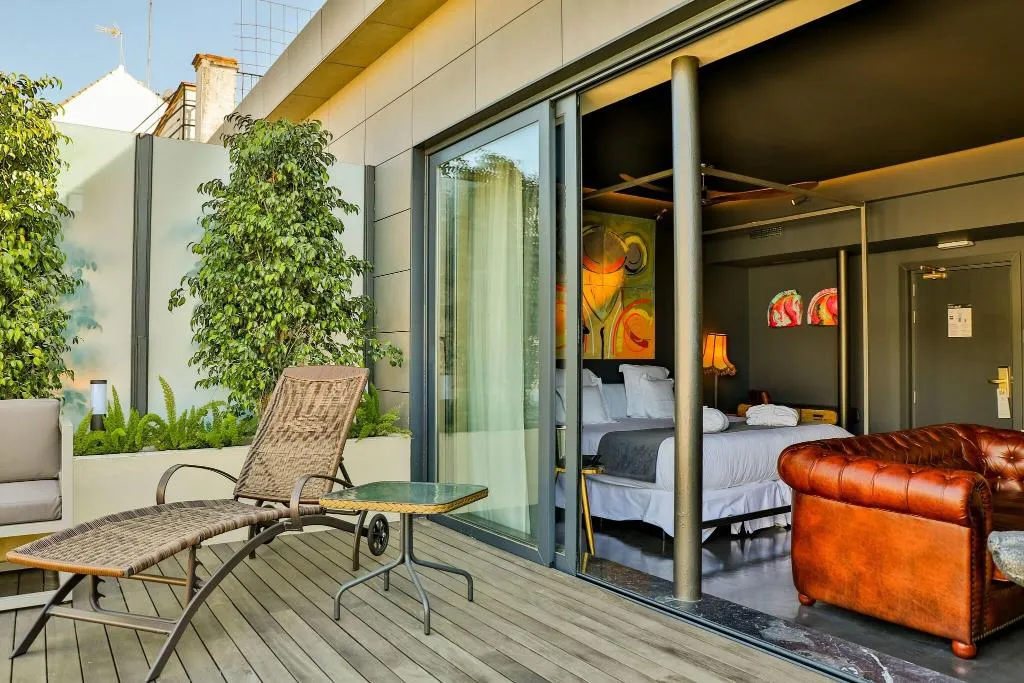 Terrace, Hotel Lobby Room, Seville