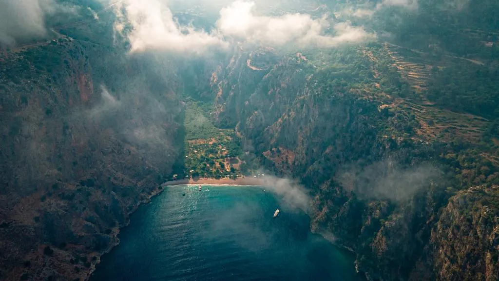 General view, Butterfly Valley Bungalov, Dalaman