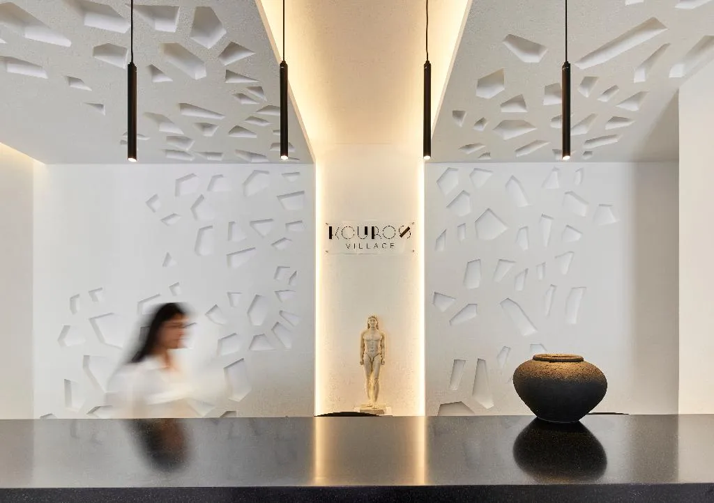 Lobby, Kouros Village, Santorini