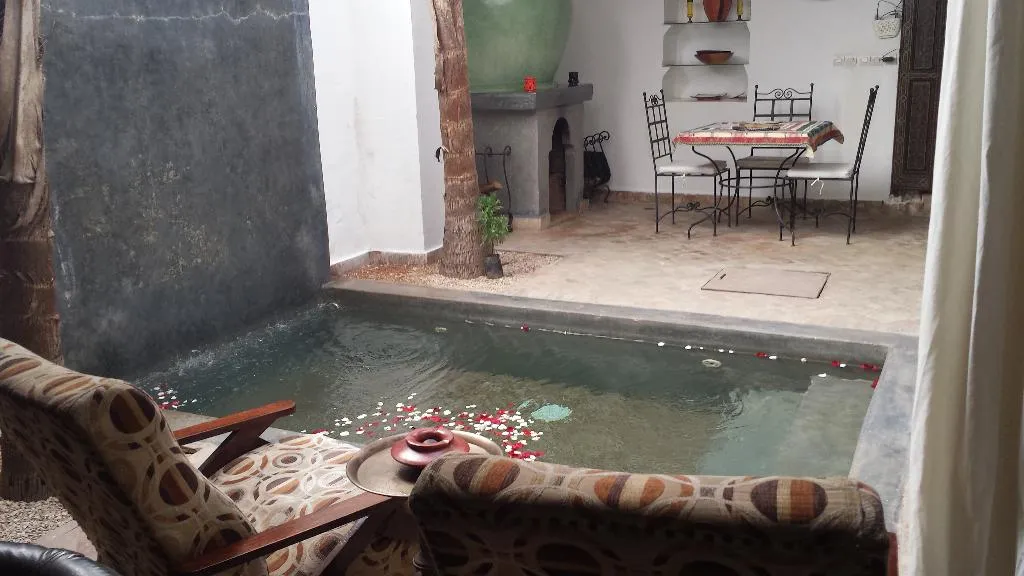 Pool, Riad Al Mansoura, Marrakech