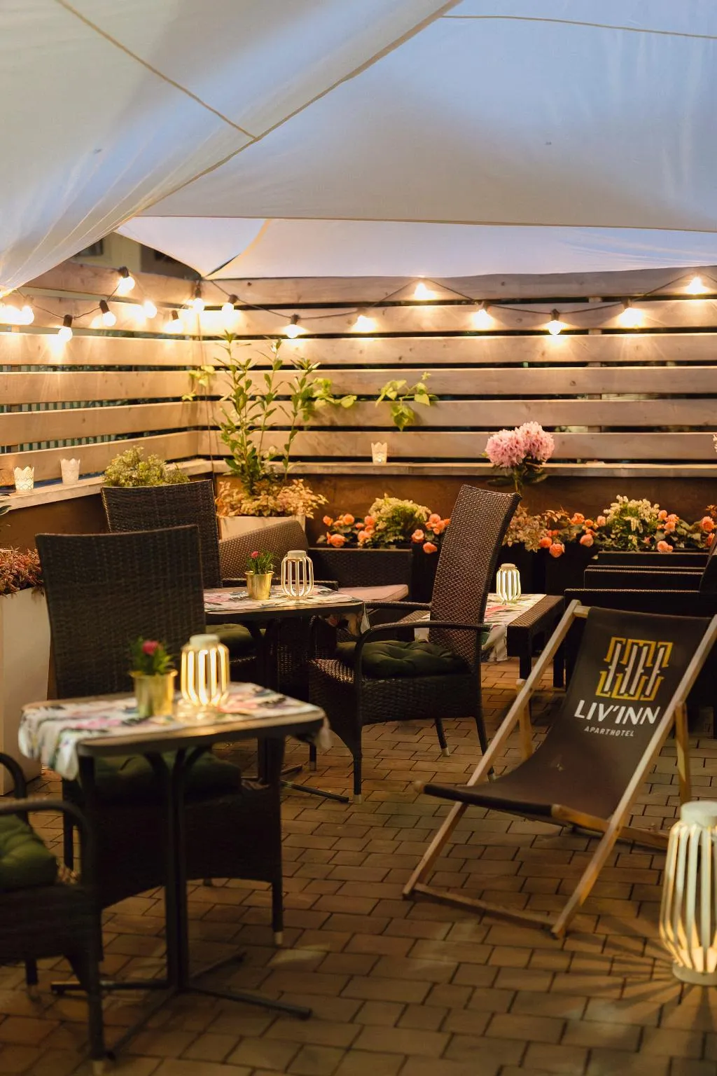 Terrace, Liv'Inn Aparthotel, Krakow