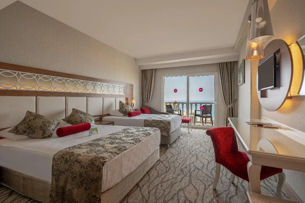 DOUBLE SINGLE USE STANDARD Room, Justiniano Deluxe Resort Hotel, Antalya