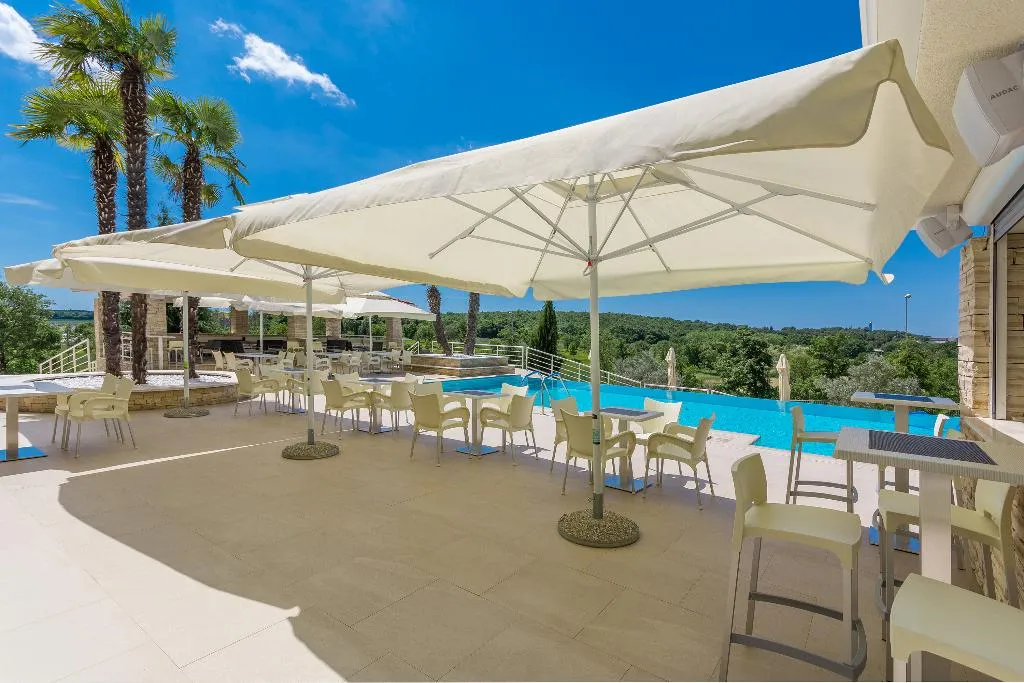 Terrace, Aparthotel Adeo, Istria