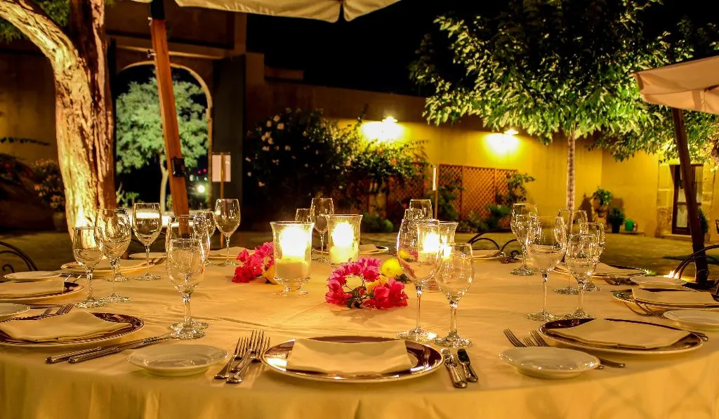 Restaurant, Baglio Oneto dei Principi di San Lorenzo, Palermo