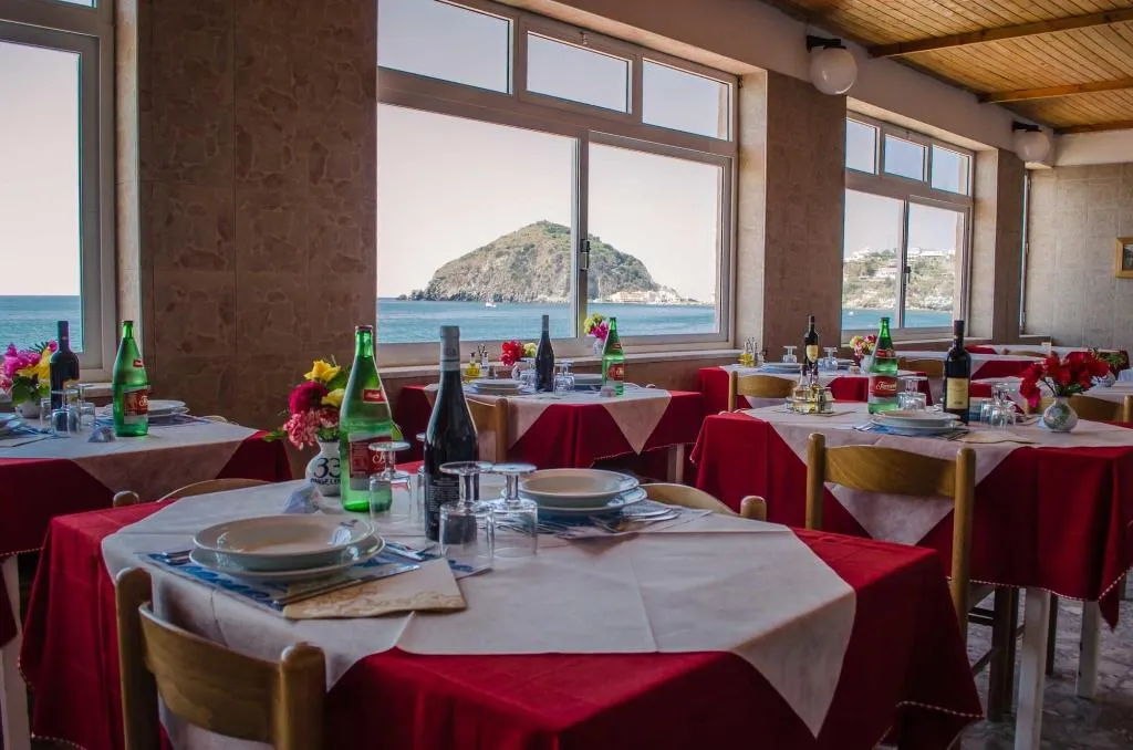 Restaurant, Hotel Angelino, Naples