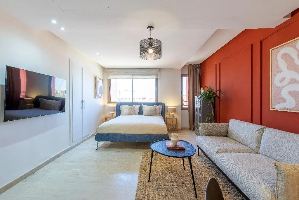 APARTMENT DELUXE KING BED Room, Zari Boutique Aparthotel, Marrakech