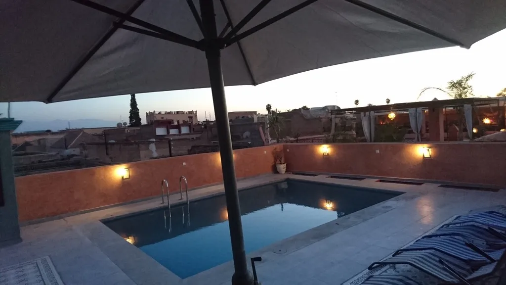 Terrace, Riad Les Oliviers and Spa, Marrakech