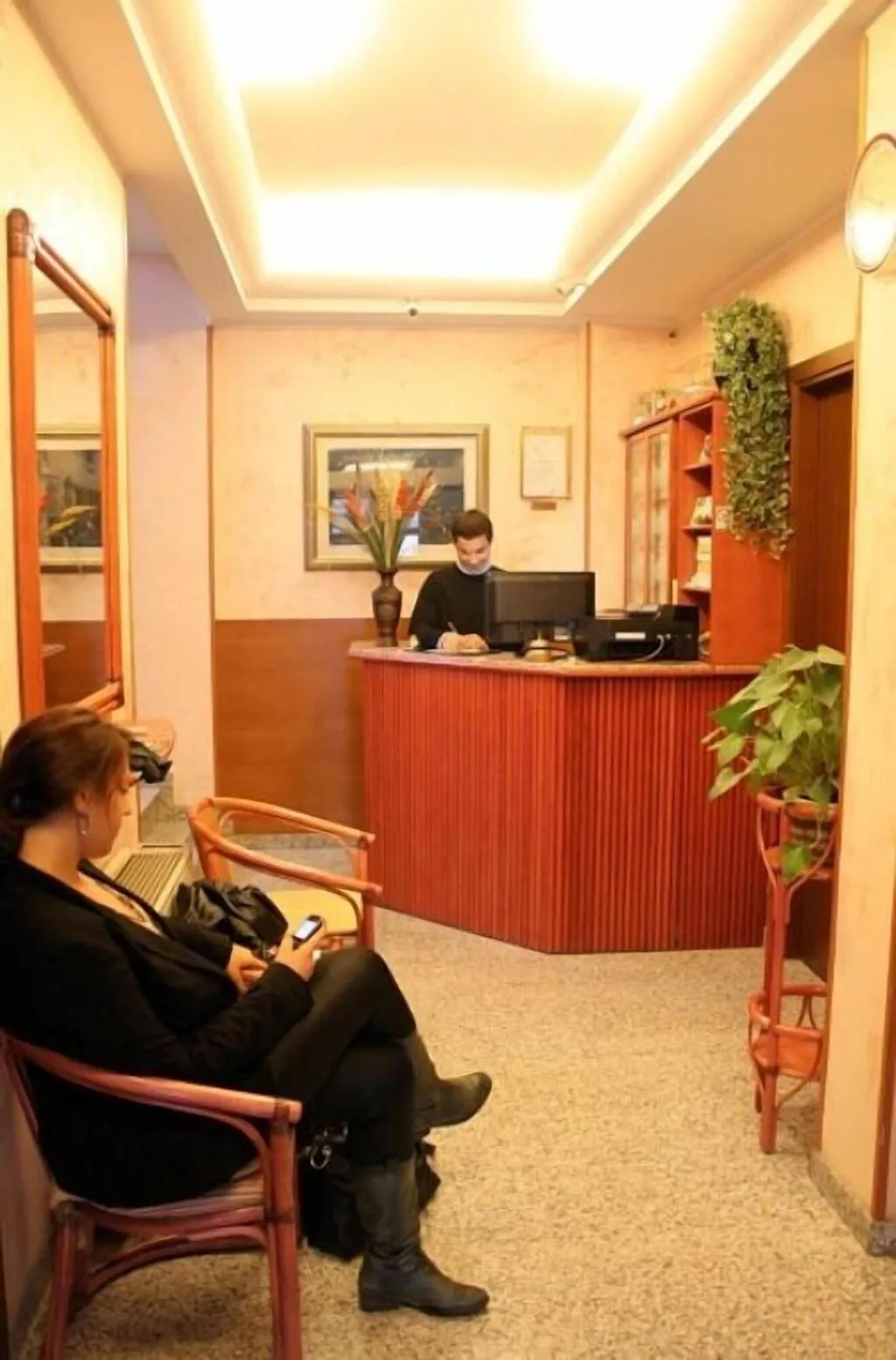 Lobby, Hotel La Caravella   Milano, Milan