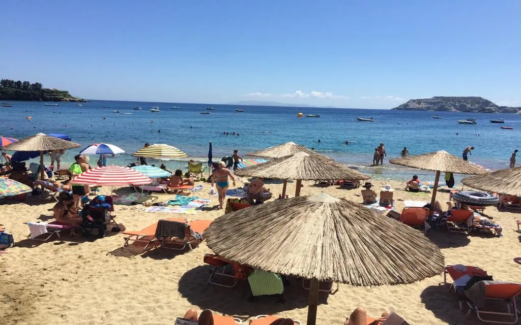 Beach, Renia hotel, Crete