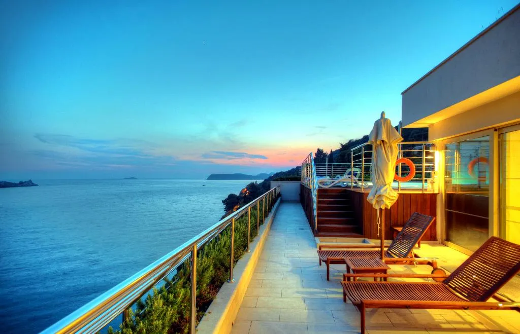 Terrace, Hotel More, Dubrovnik