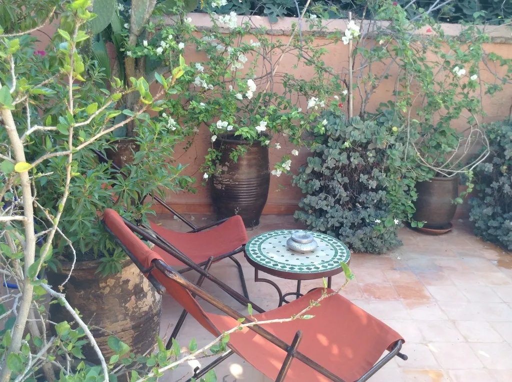Terrace, Dar Zemrane, Marrakech