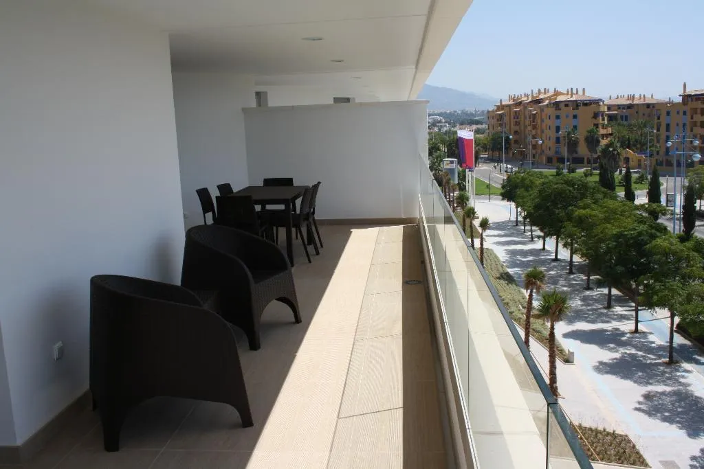 Terrace, Aqua Apartments Marbella, Costa Del Sol