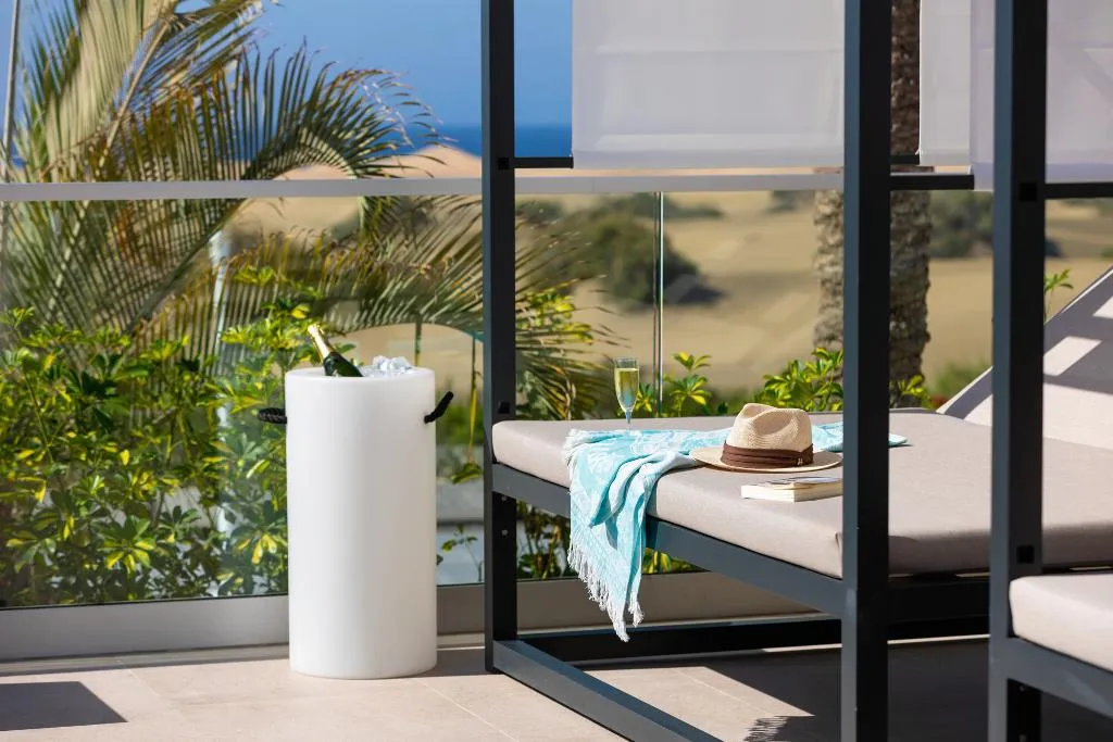 Terrace, Hotel Riu Palace Maspalomas - Adults Only, Gran Canaria