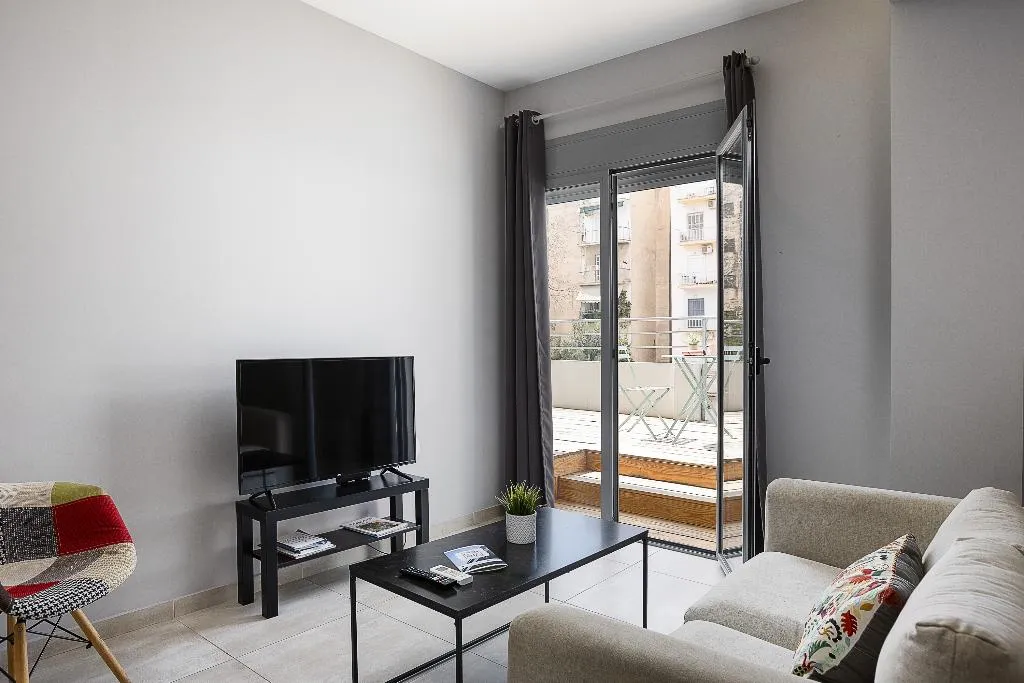 DOUBLE SUPERIOR WITH TERRACE Room, Omnia Pagrati Apartments, Athens
