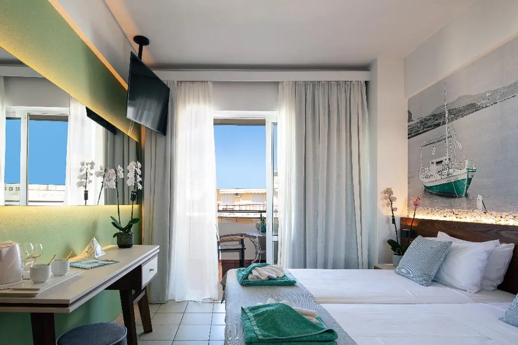 Double or Twin LAND VIEW Room, Atrium Ambiance Hotel, Crete