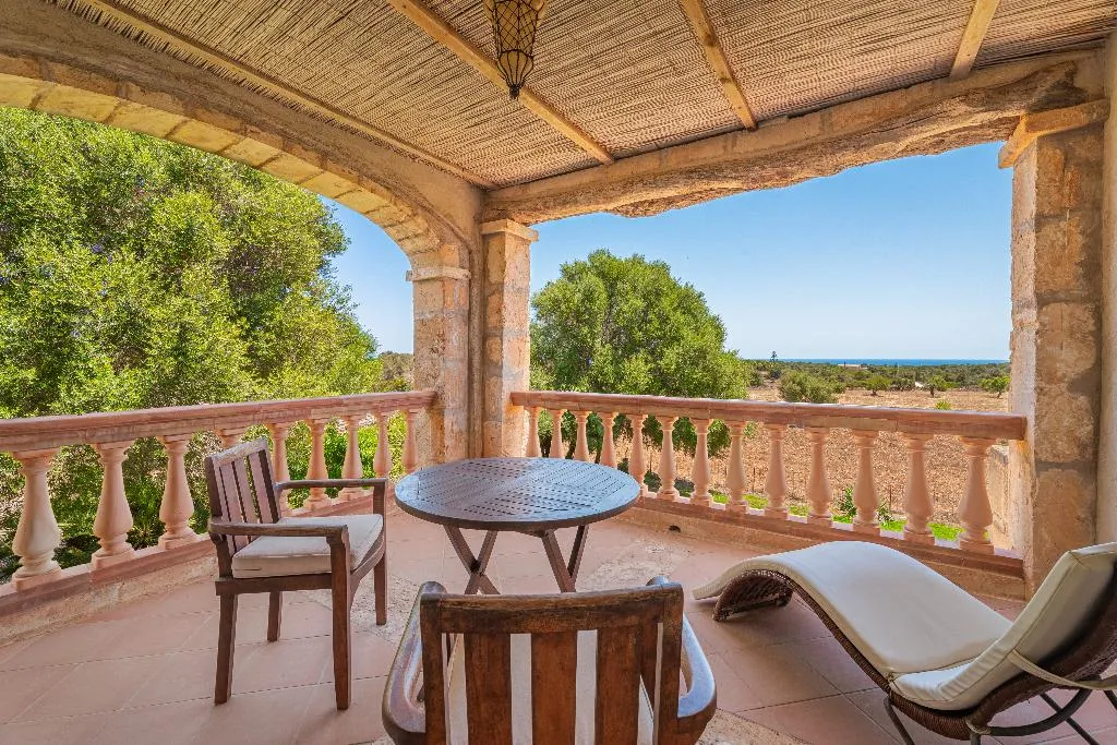 Terrace, Finca s'Antigor, Majorca