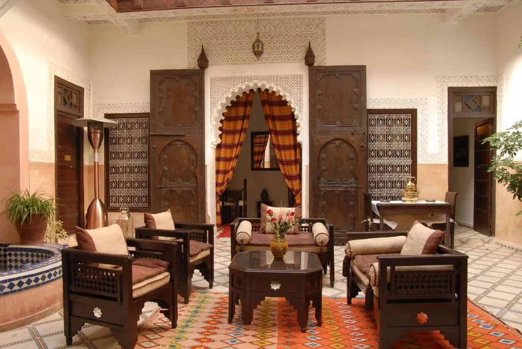 Lobby, Riad Al Jana, Marrakech