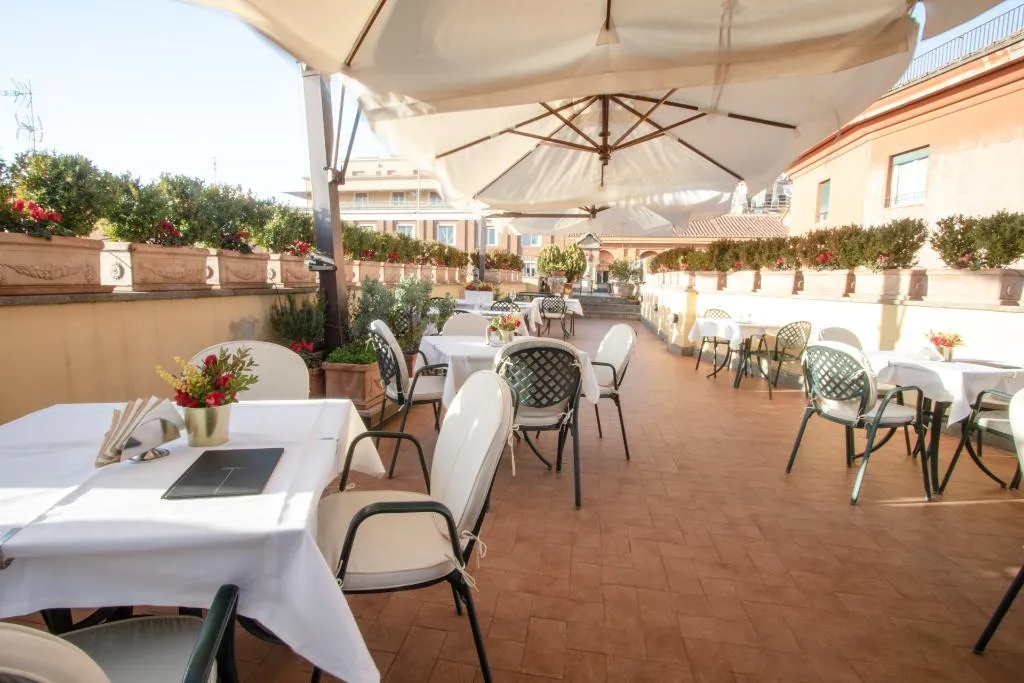 Terrace, Hosianum Palace, Rome