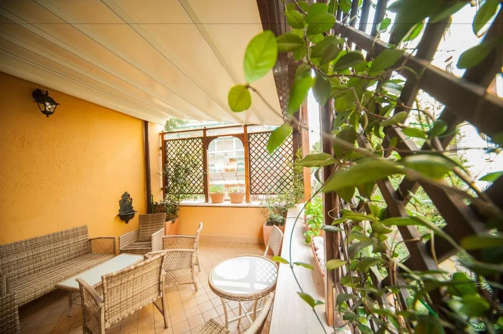 Terrace, Villa Matissa, Rome