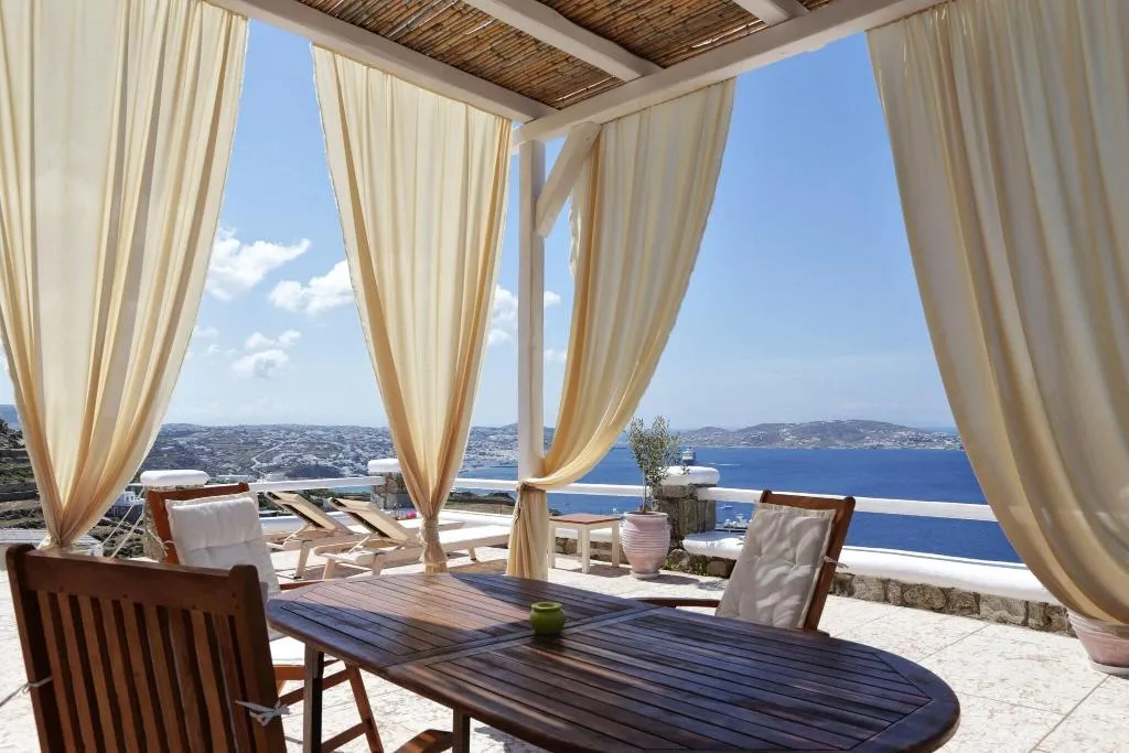Terrace, La Maison Blanche, Mykonos