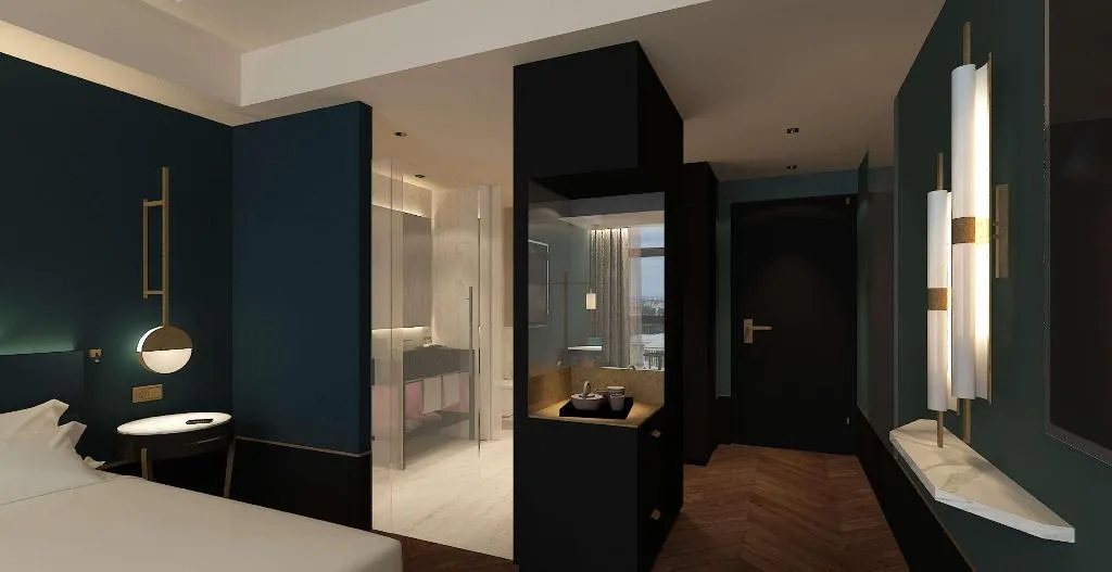 DOUBLE DELUXE KING BED Room, Hilton Rome Eur La Lama, Rome