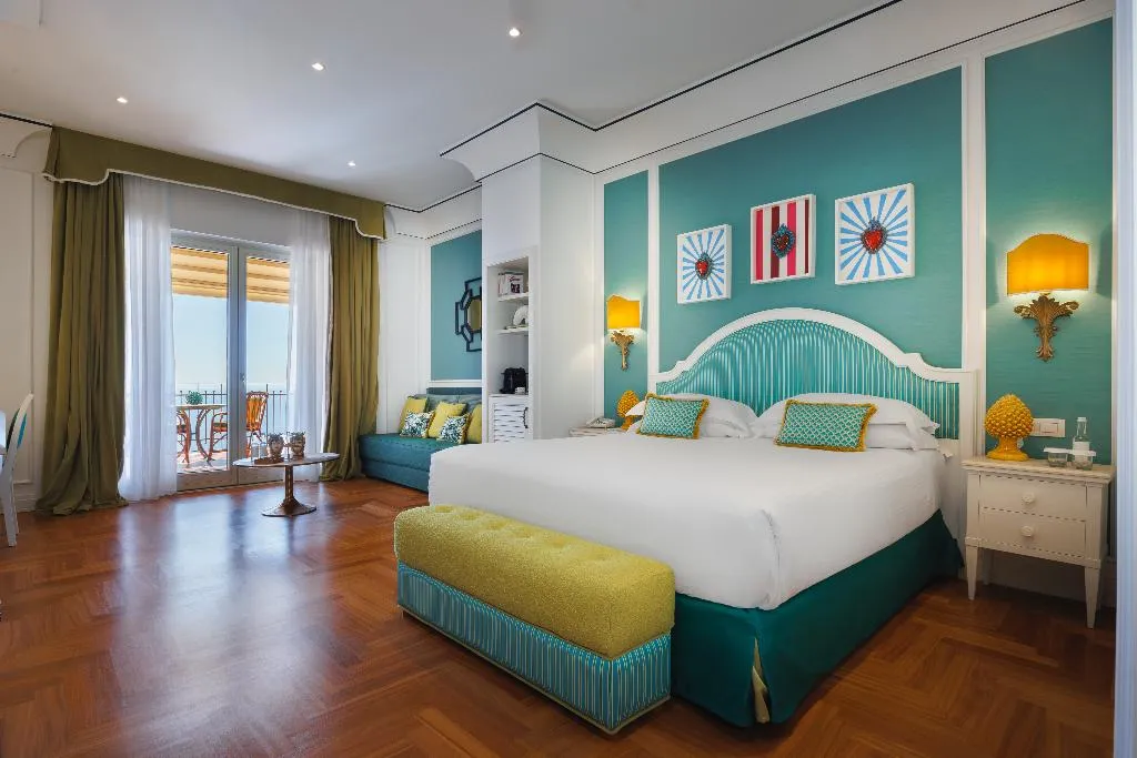 JUNIOR SUITE WITH TERRACE Room, Grand Hotel San Pietro, Taormina