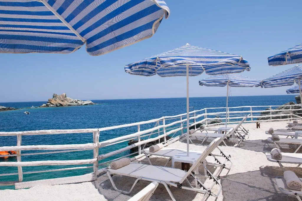 Beach, Athina Palace, Crete