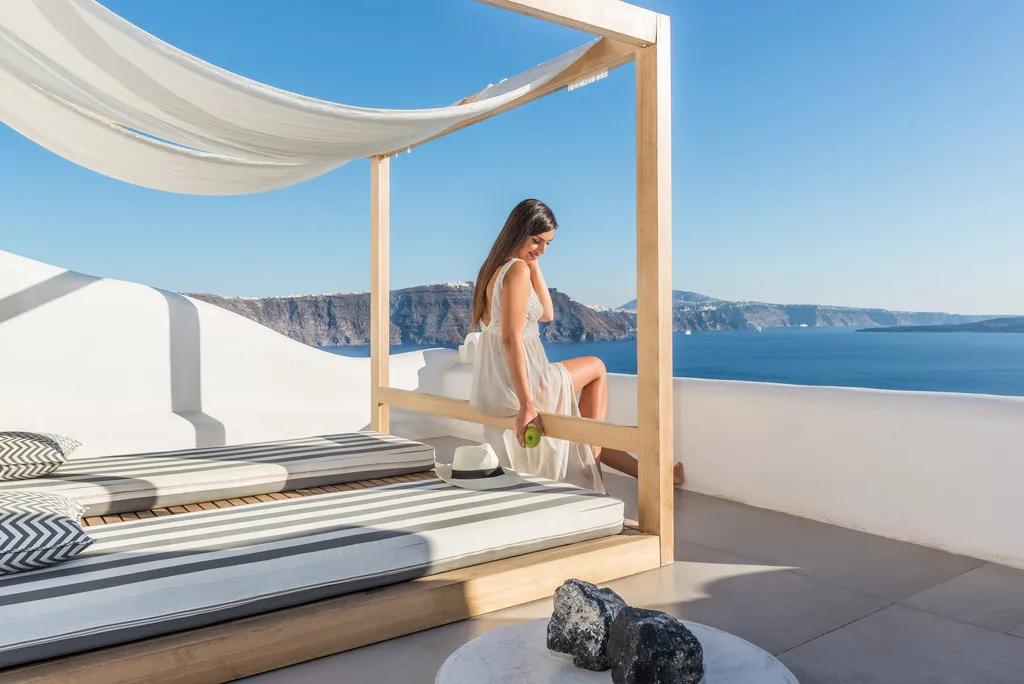 General view, Elite Luxury Suites, Santorini