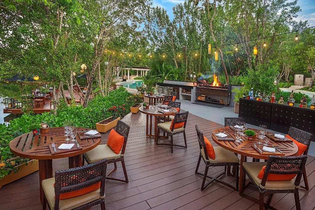 Restaurant, Banyan Tree Mayakoba, Cancun Area