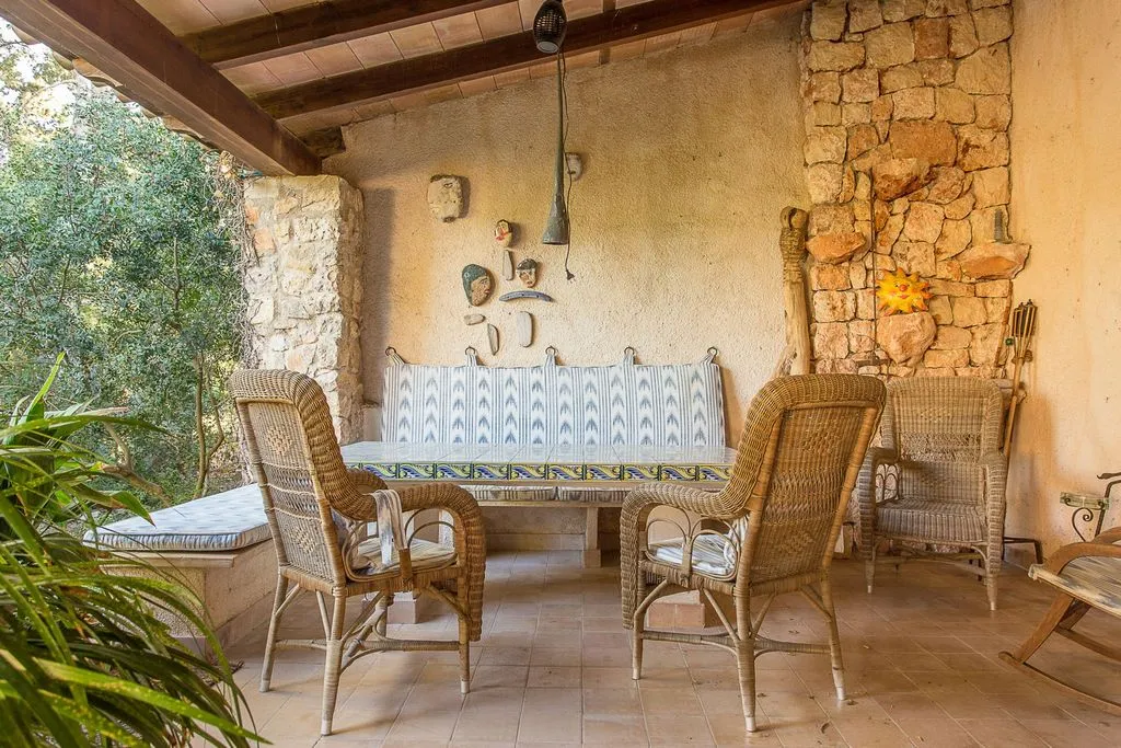 Terrace, Son Foguero Agroturismo, Majorca