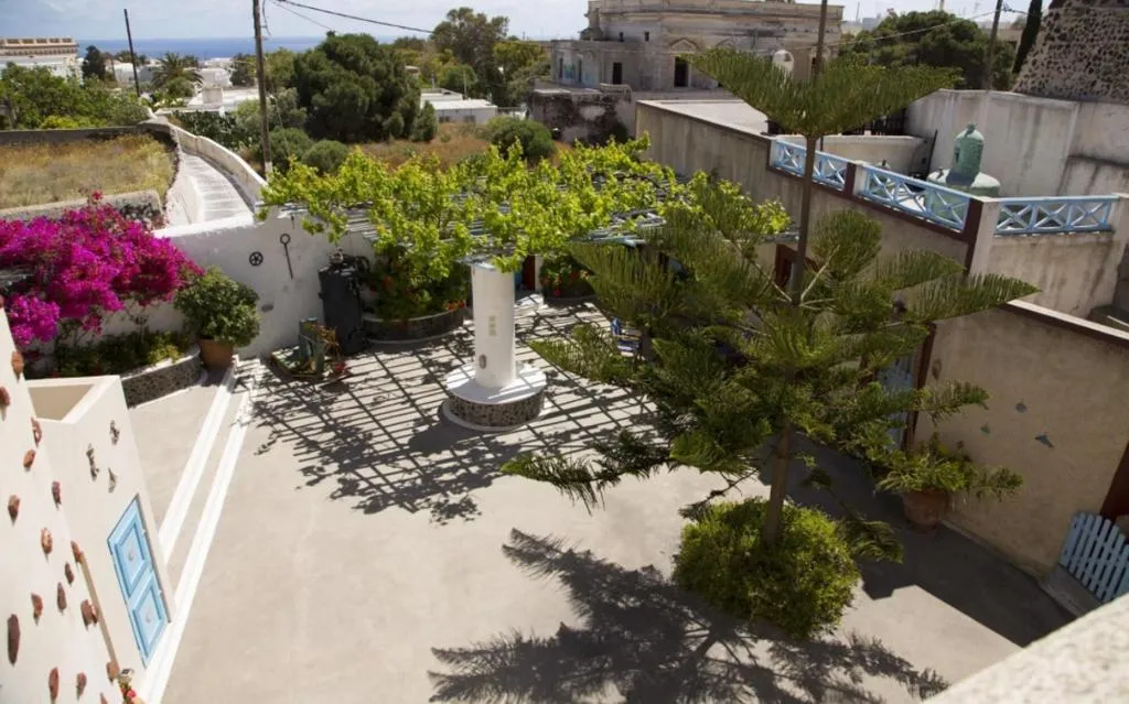 General view, Canava Santino, Santorini